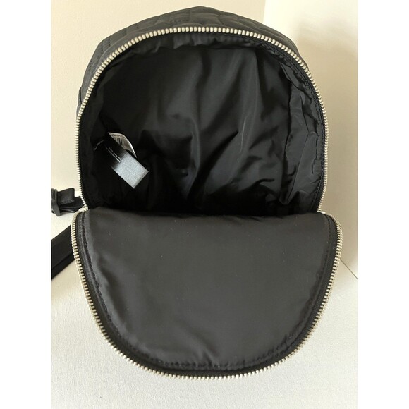 New Marc Jacobs Quilted Nylon Backpack Black - Picture 6 of 6